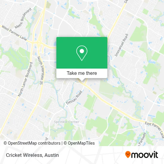 Cricket Wireless map