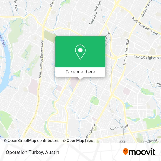 Operation Turkey map
