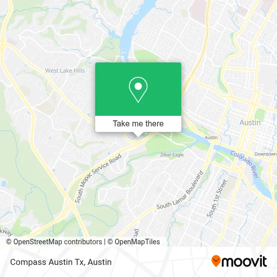 Compass Austin Tx map