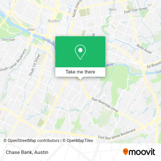 Chase Bank map