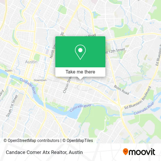 Candace Comer Atx Realtor map