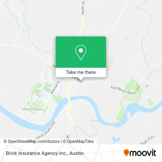Brick Insurance Agency Inc. map