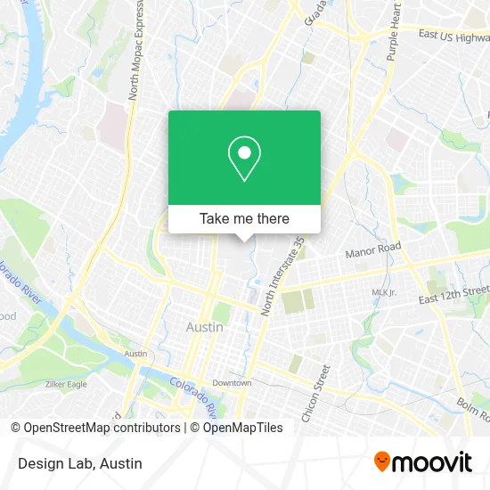 Design Lab map