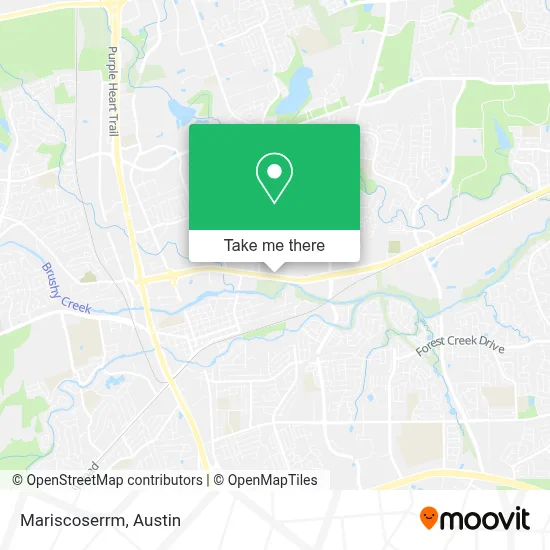 Mariscoserrm map