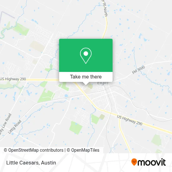 Little Caesars map