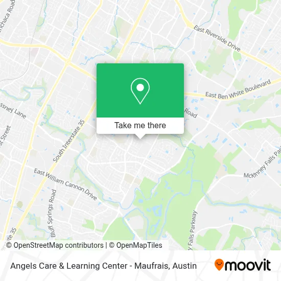 Angels Care & Learning Center - Maufrais map