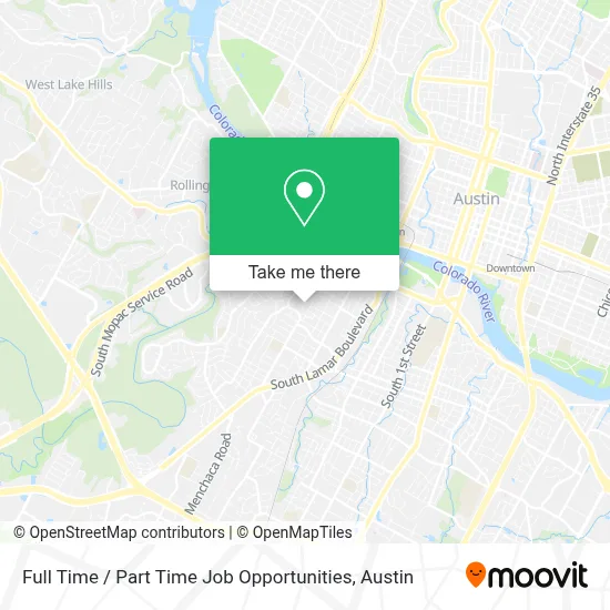 Full Time / Part Time Job Opportunities map