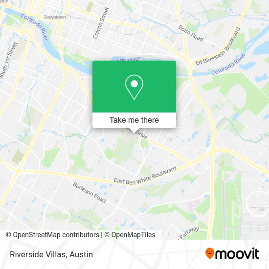Riverside Villas map