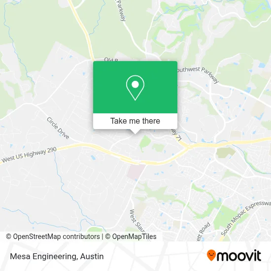Mesa Engineering map