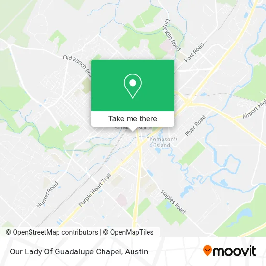 Our Lady Of Guadalupe Chapel map