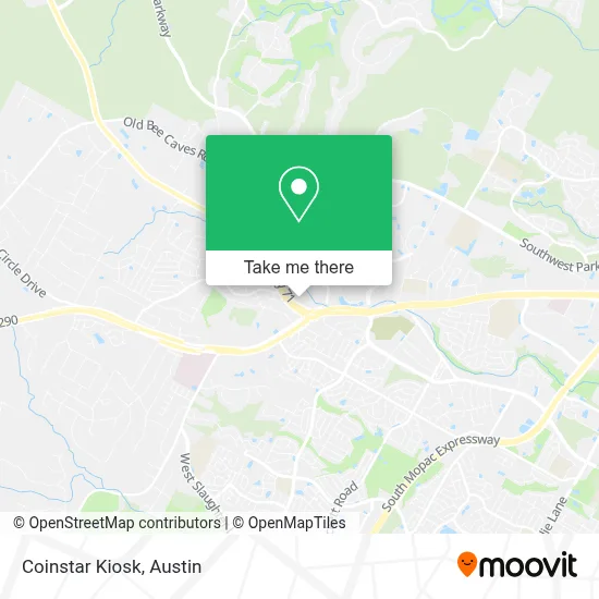 Coinstar Kiosk map