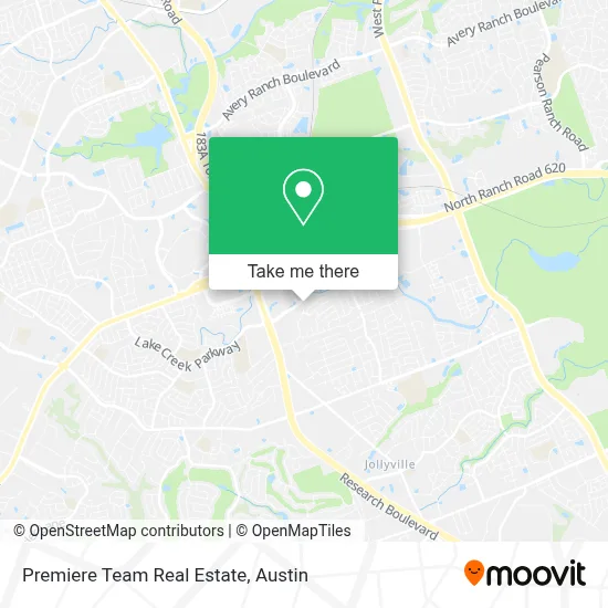 Premiere Team Real Estate map