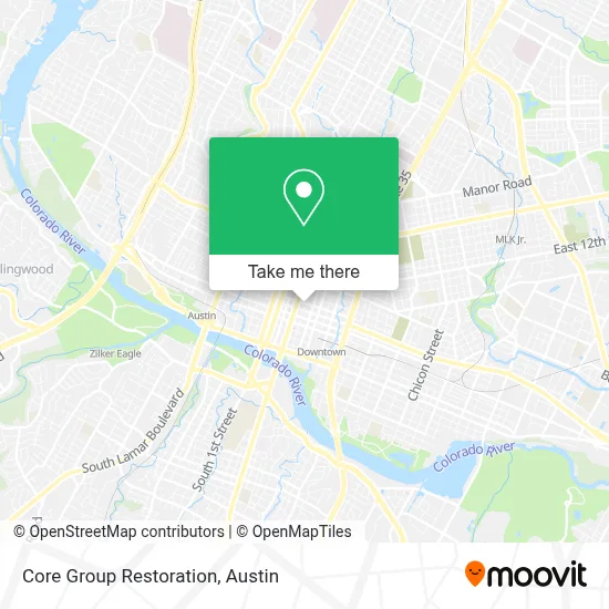 Core Group Restoration map