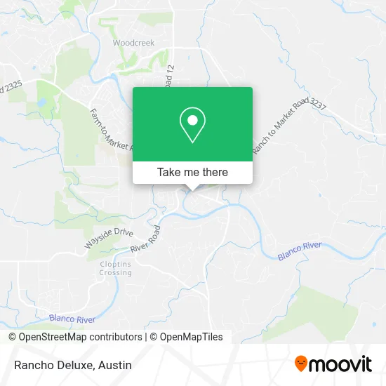 Rancho Deluxe map