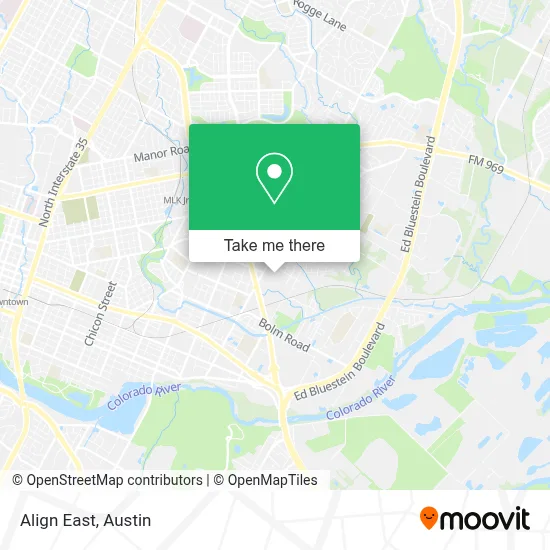 Align East map