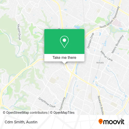 Cdm Smith map