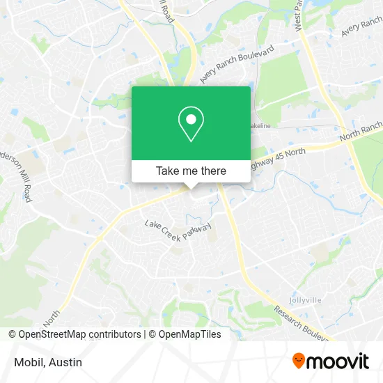 Mobil map