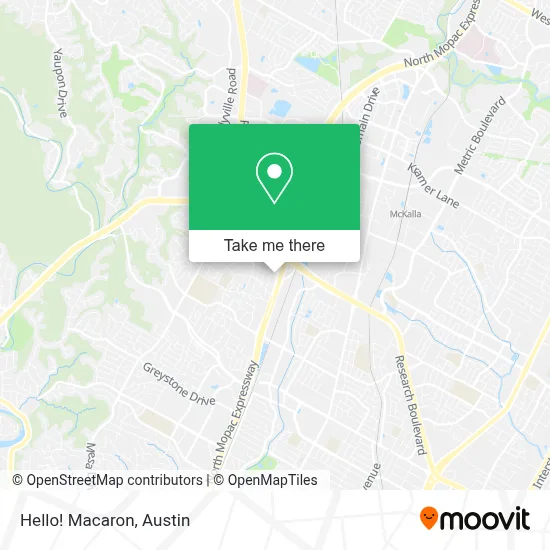 Hello! Macaron map