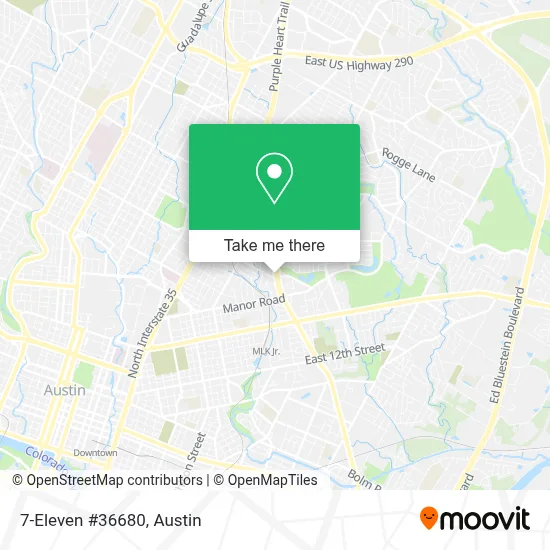 7-Eleven #36680 map