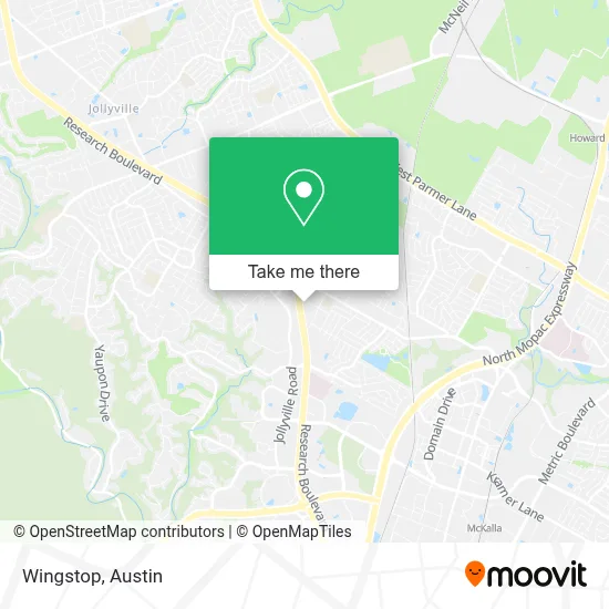Wingstop map