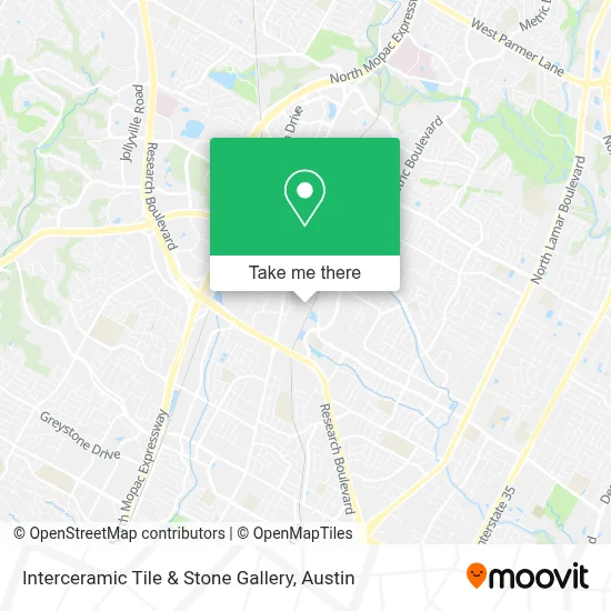 Interceramic Tile & Stone Gallery map
