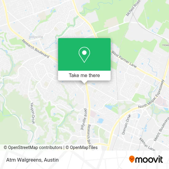 Atm Walgreens map