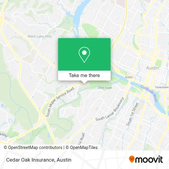 Cedar Oak Insurance map