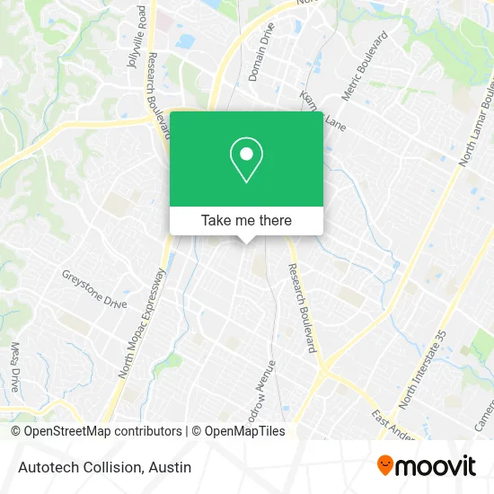 Autotech Collision map
