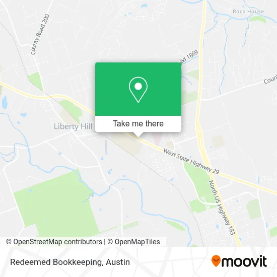 Redeemed Bookkeeping map