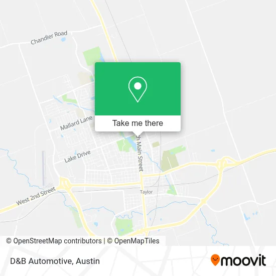 D&B Automotive map