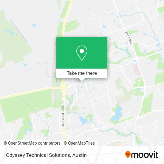 Odyssey Technical Solutions map