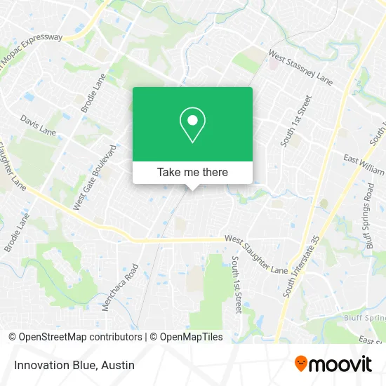 Innovation Blue map