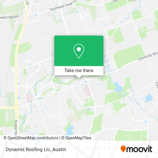 Dynamis Roofing Llc map