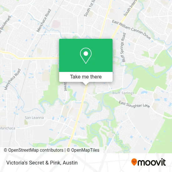 Victoria's Secret & Pink map