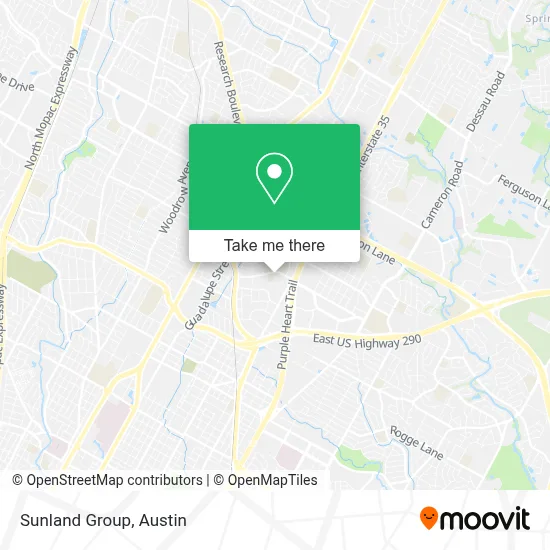 Sunland Group map
