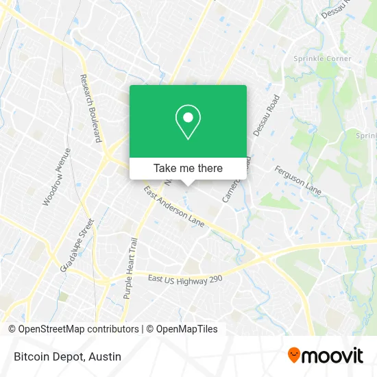 Bitcoin Depot map
