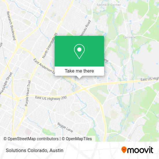 Solutions Colorado map