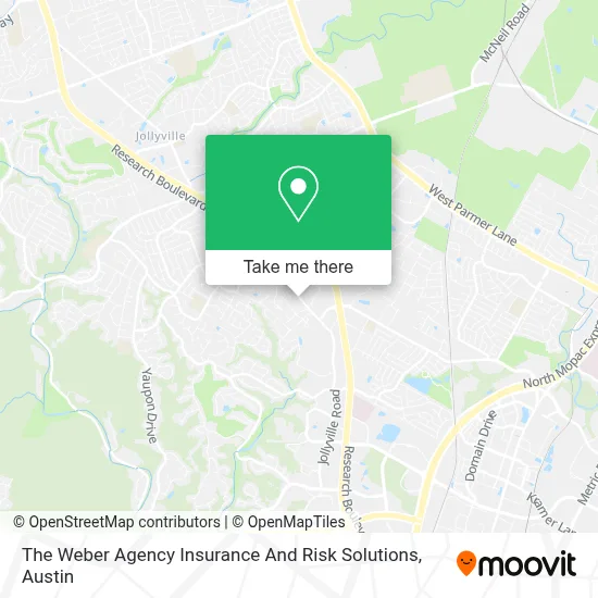 The Weber Agency Insurance And Risk Solutions map