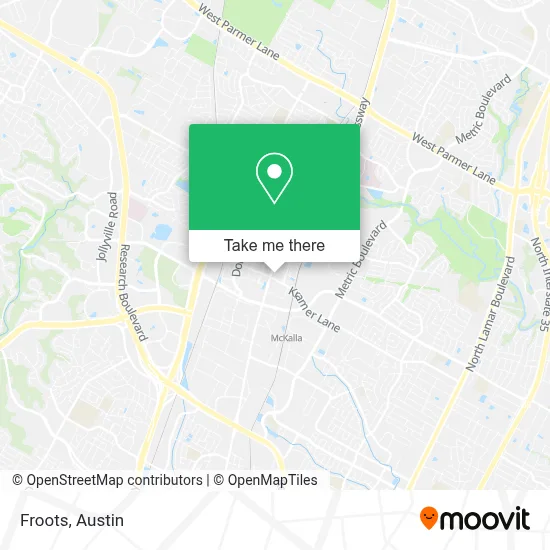 Froots map