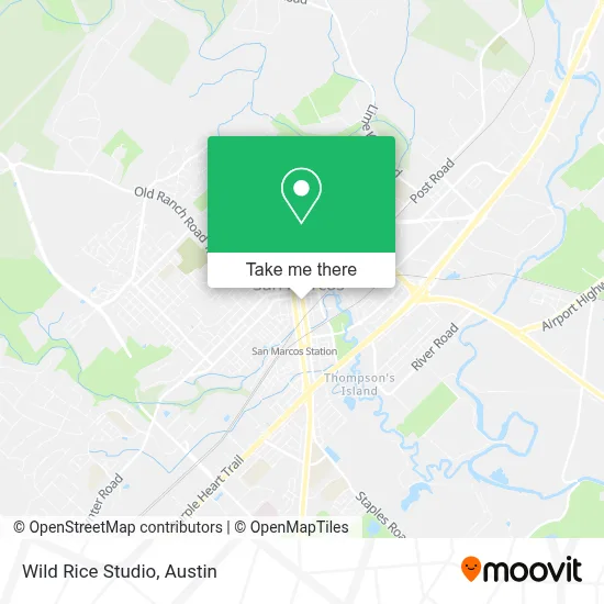 Wild Rice Studio map