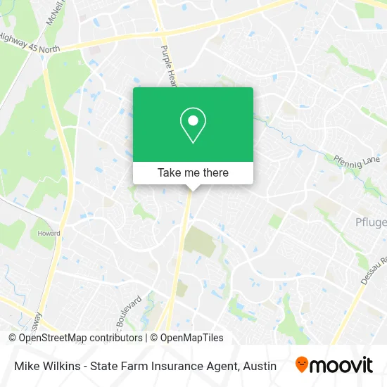 Mike Wilkins - State Farm Insurance Agent map