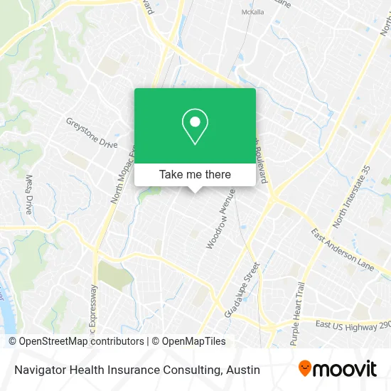 Navigator Health Insurance Consulting map