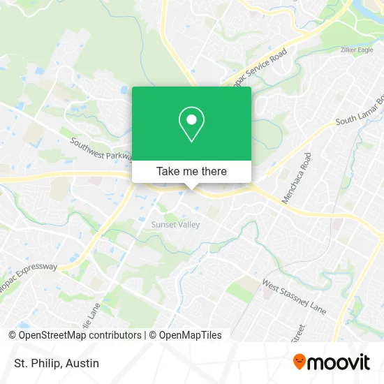 St. Philip map