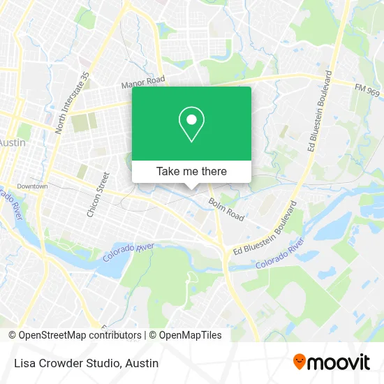 Lisa Crowder Studio map