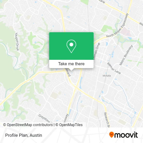 Profile Plan map