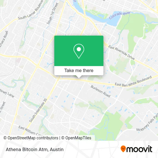 Athena Bitcoin Atm map