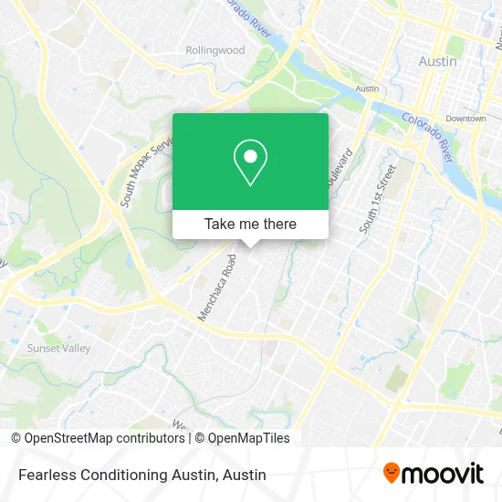 Fearless Conditioning Austin map