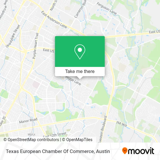 Texas European Chamber Of Commerce map