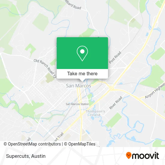 Supercuts map