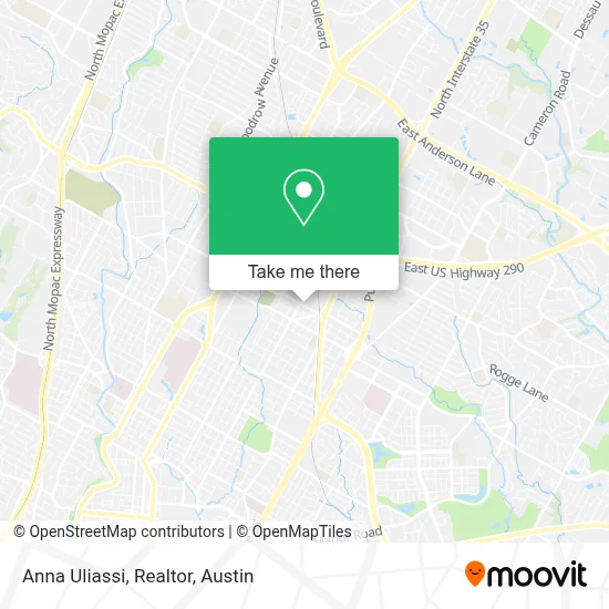 Anna Uliassi, Realtor map